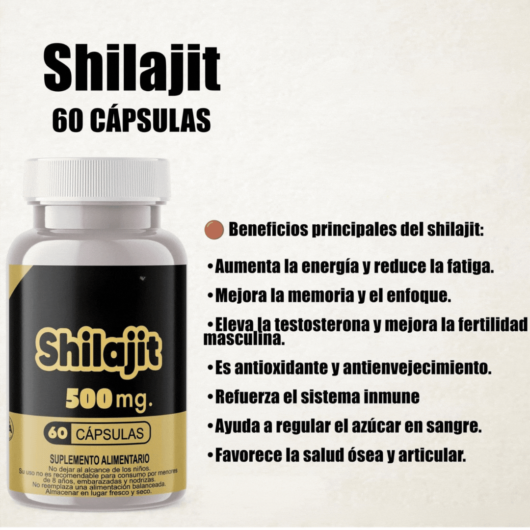 SHILAJIT - 60 CAPSULAS