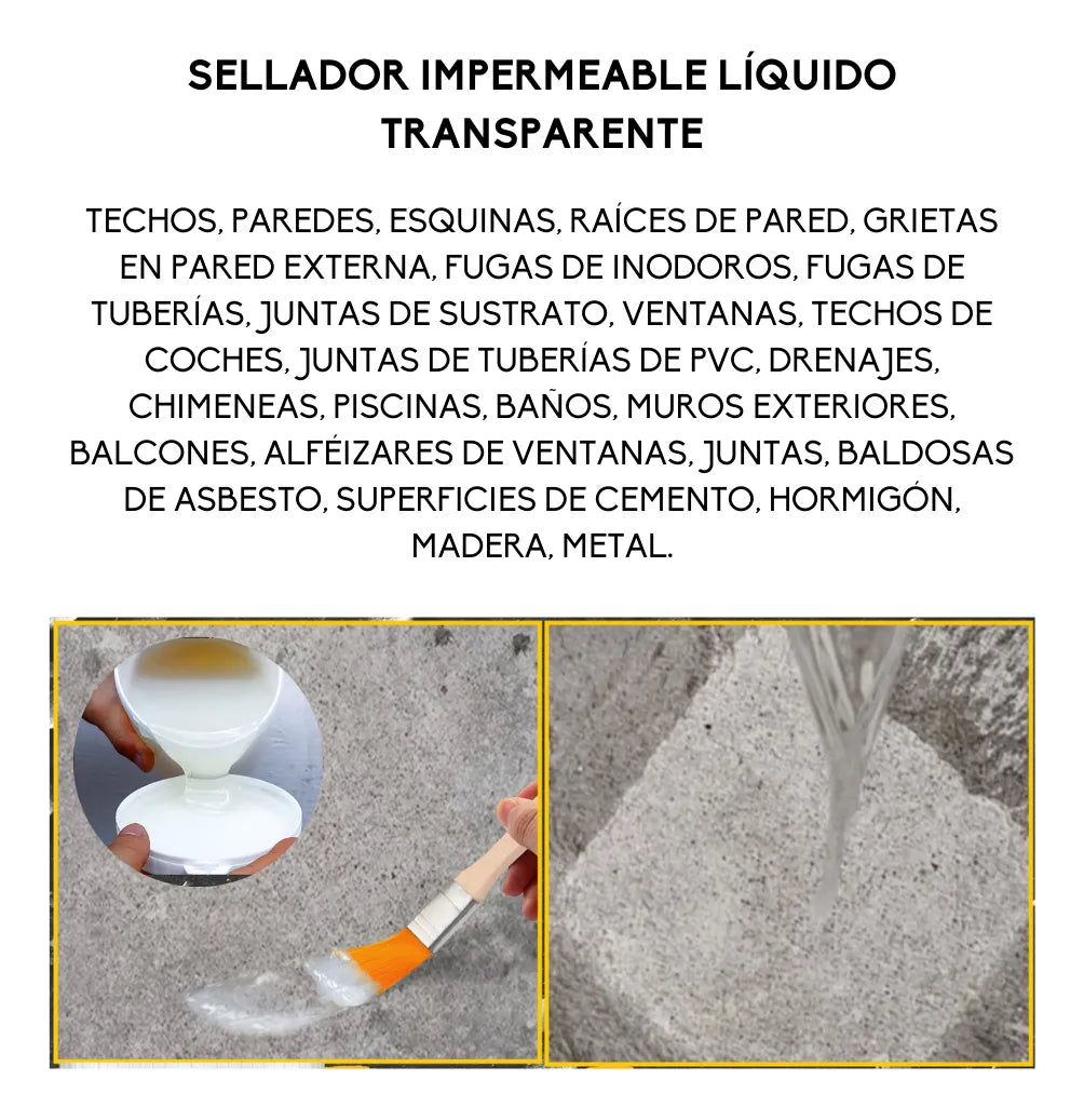 PACK X3 SELLADOR IMPERMEABLE 300g